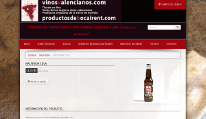 Malferida en vinos Valencianos