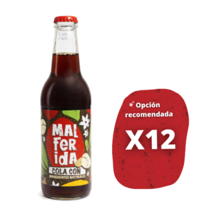 Malferida Refresco De Cola Hecho Con Ingredientes Naturales Y Sin Azucar